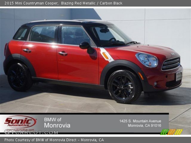 2015 Mini Countryman Cooper in Blazing Red Metallic