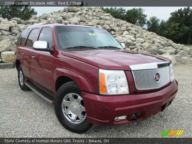 2004 Cadillac Escalade AWD in Red E