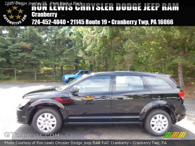 2015 Dodge Journey SE in Pitch Black