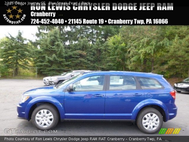2015 Dodge Journey SE in Blue Streak Pearl