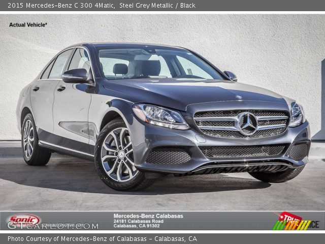 2015 Mercedes-Benz C 300 4Matic in Steel Grey Metallic