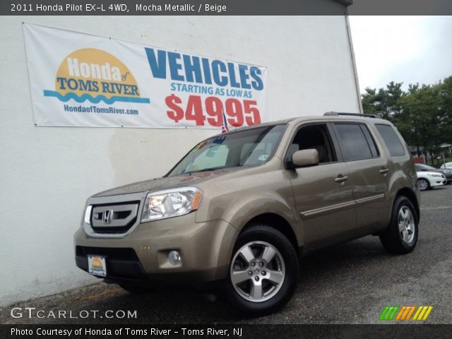 2011 Honda Pilot EX-L 4WD in Mocha Metallic