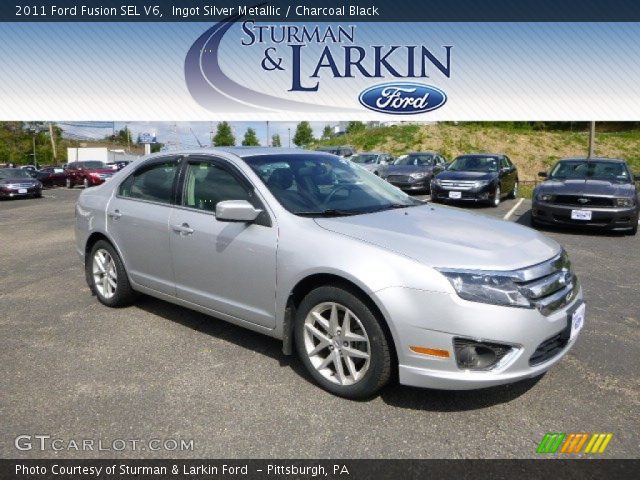 2011 Ford Fusion SEL V6 in Ingot Silver Metallic