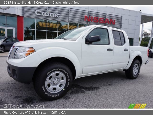 2015 Nissan Frontier S Crew Cab in Glacier White