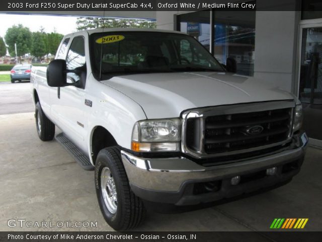 2003 Ford F250 Super Duty Lariat SuperCab 4x4 in Oxford White