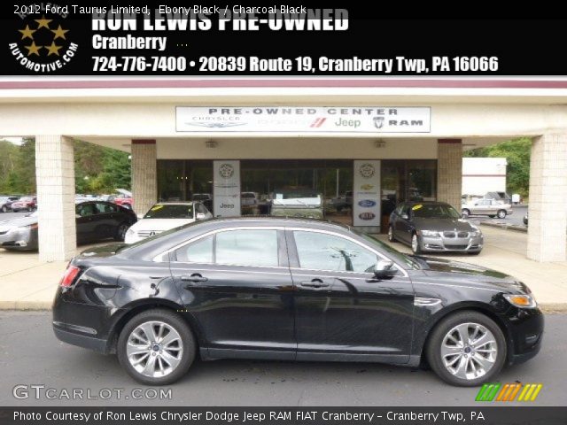 2012 Ford Taurus Limited in Ebony Black