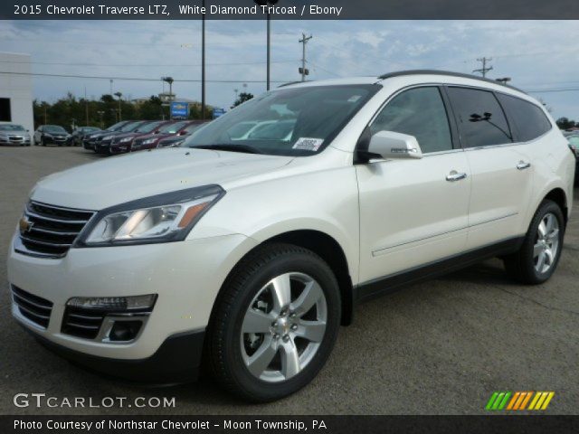 2015 Chevrolet Traverse LTZ in White Diamond Tricoat