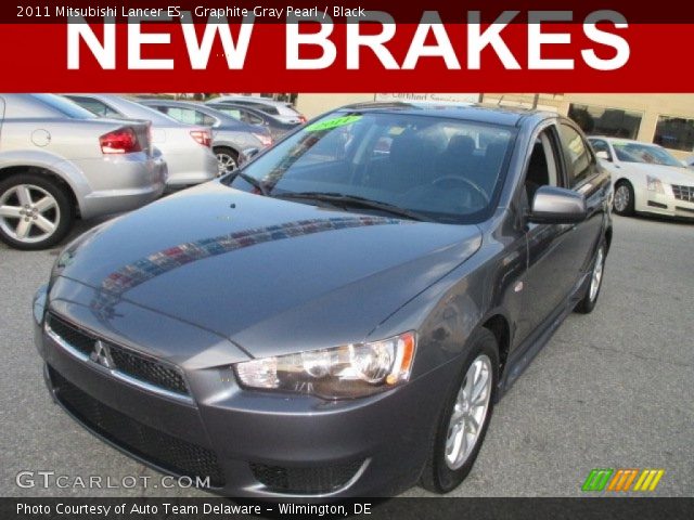 2011 Mitsubishi Lancer ES in Graphite Gray Pearl