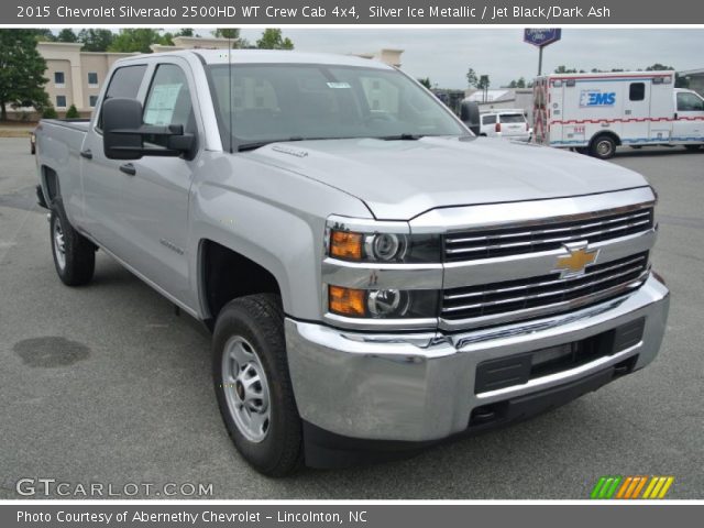 2015 Chevrolet Silverado 2500HD WT Crew Cab 4x4 in Silver Ice Metallic