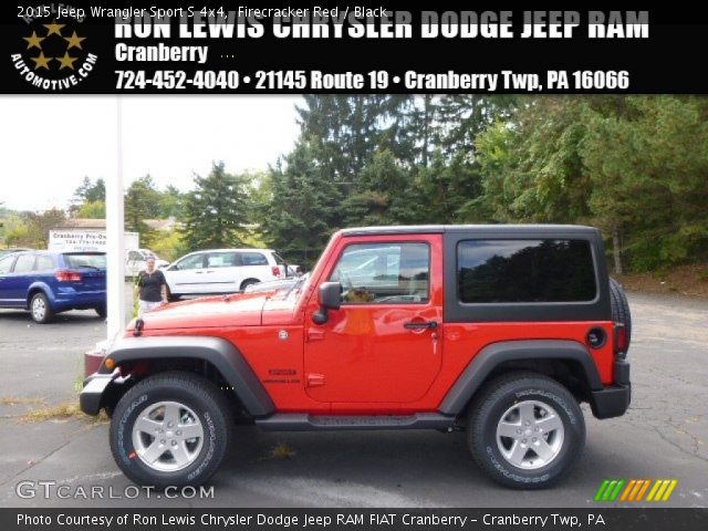 2015 Jeep Wrangler Sport S 4x4 in Firecracker Red