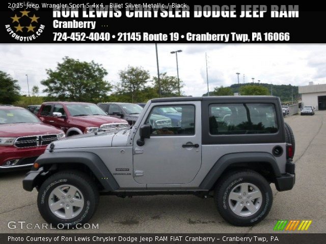 2015 Jeep Wrangler Sport S 4x4 in Billet Silver Metallic