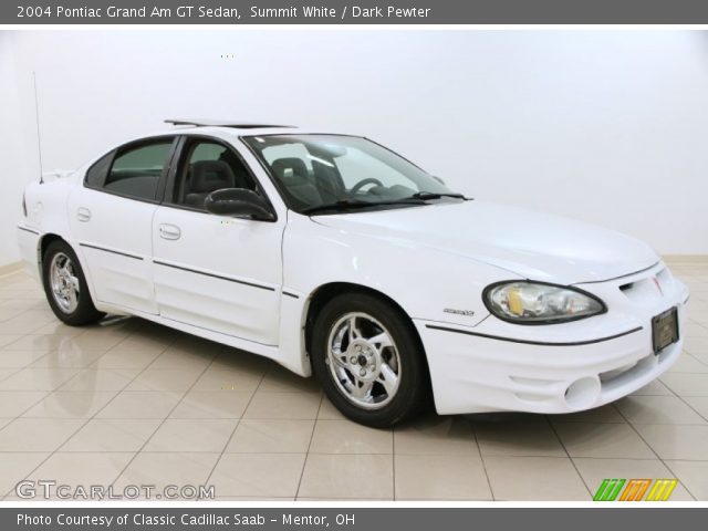 2004 Pontiac Grand Am GT Sedan in Summit White