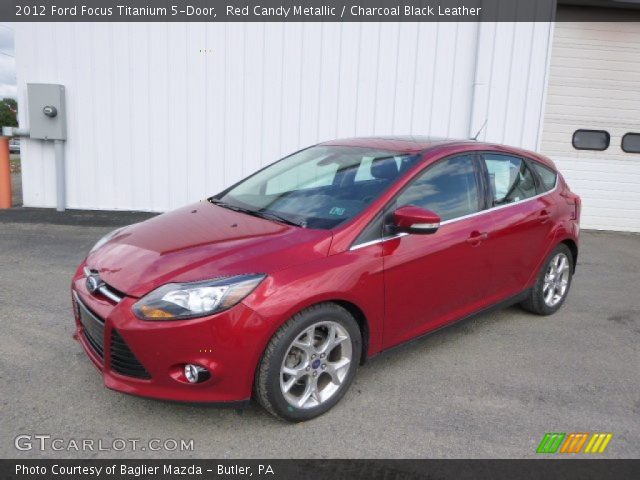 2012 Ford Focus Titanium 5-Door in Red Candy Metallic