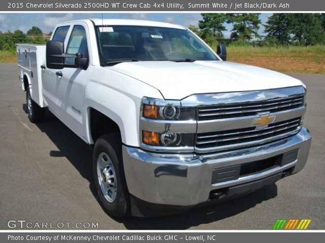 2015 Chevrolet Silverado 2500HD WT Crew Cab 4x4 Utility in Summit White