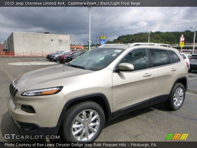 2015 Jeep Cherokee Limited 4x4 in Cashmere Pearl