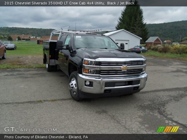 2015 Chevrolet Silverado 3500HD LT Crew Cab 4x4 Utility in Black