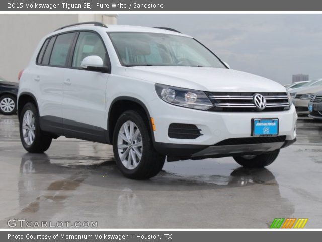 2015 Volkswagen Tiguan SE in Pure White