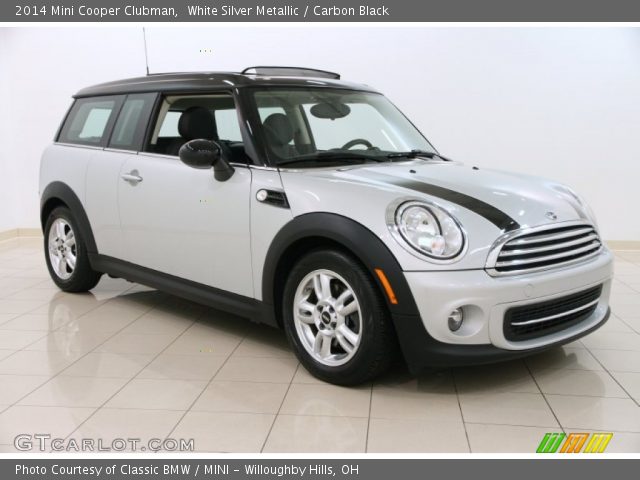 2014 Mini Cooper Clubman in White Silver Metallic
