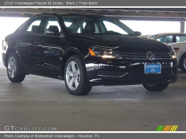 2015 Volkswagen Passat SE Sedan in Black