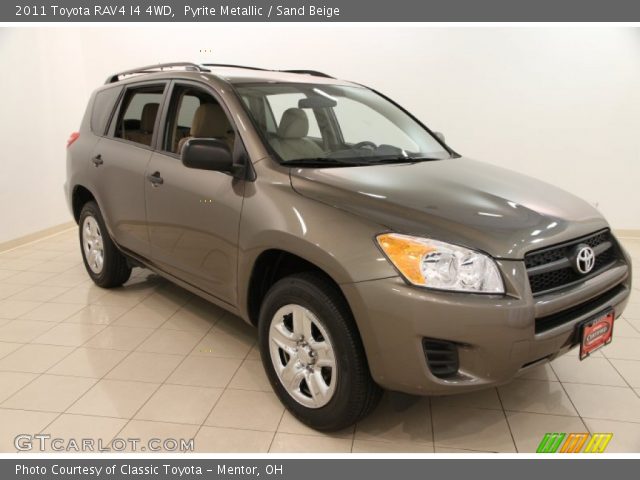 2011 Toyota RAV4 I4 4WD in Pyrite Metallic