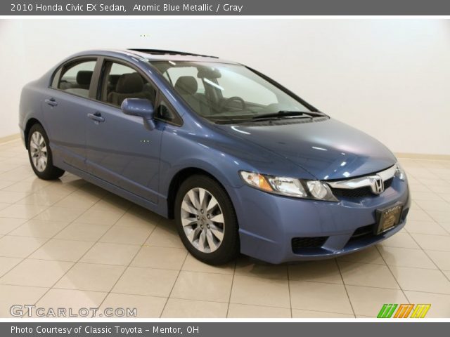 2010 Honda Civic EX Sedan in Atomic Blue Metallic