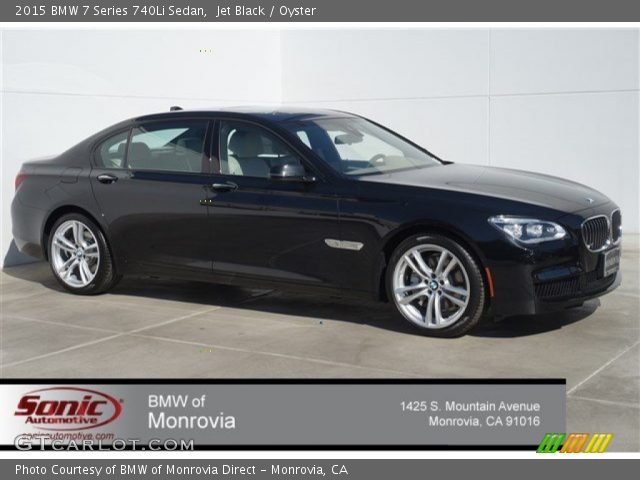 2015 BMW 7 Series 740Li Sedan in Jet Black