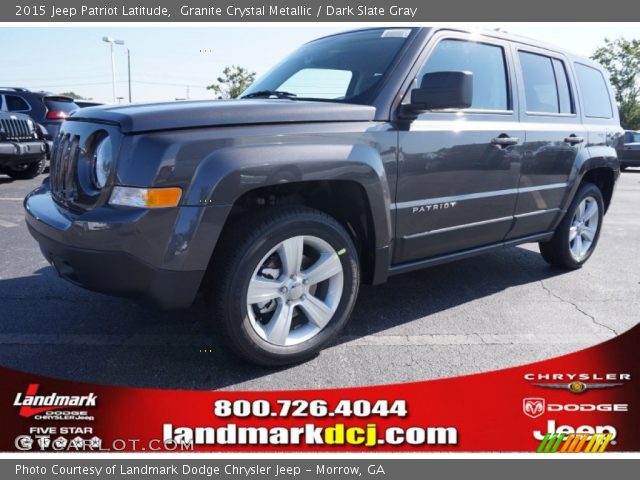 2015 Jeep Patriot Latitude in Granite Crystal Metallic