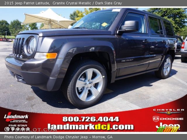 2015 Jeep Patriot Latitude in Granite Crystal Metallic