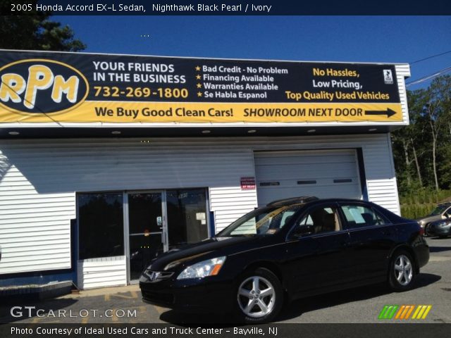 2005 Honda Accord EX-L Sedan in Nighthawk Black Pearl