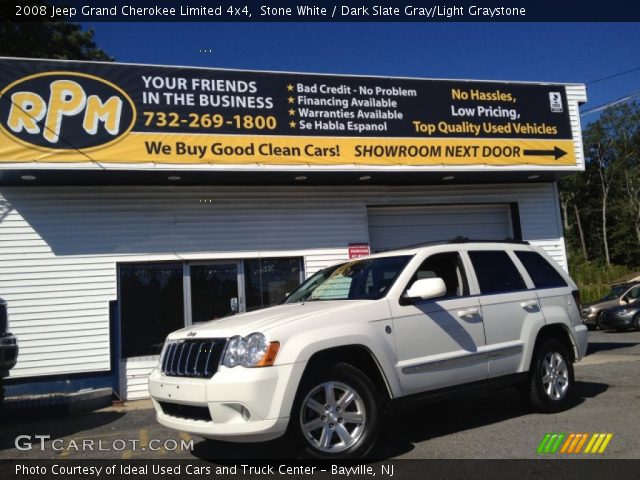 2008 Jeep Grand Cherokee Limited 4x4 in Stone White