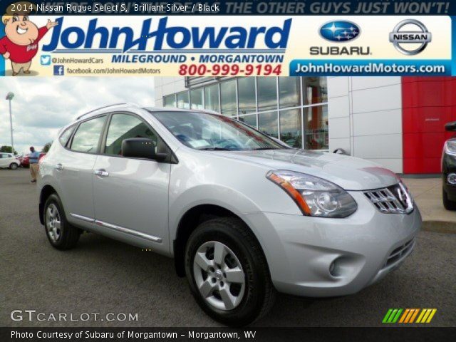 2014 Nissan Rogue Select S in Brilliant Silver