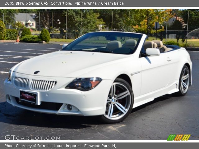 2005 BMW 6 Series 645i Convertible in Alpine White