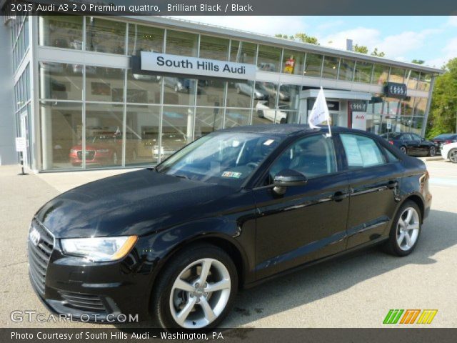 2015 Audi A3 2.0 Premium quattro in Brilliant Black