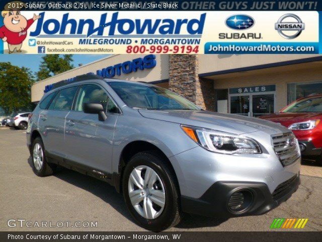 2015 Subaru Outback 2.5i in Ice Silver Metallic