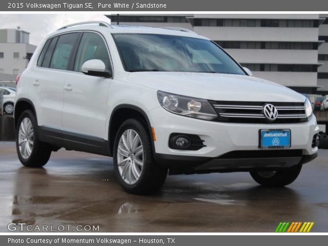 2015 Volkswagen Tiguan SE in Pure White