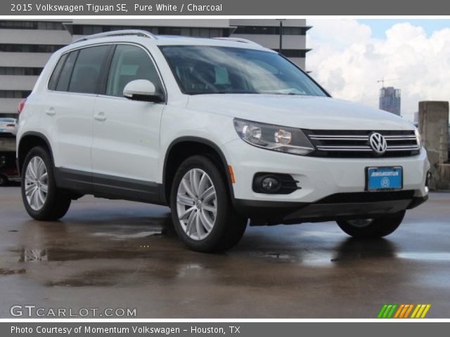 2015 Volkswagen Tiguan SE in Pure White