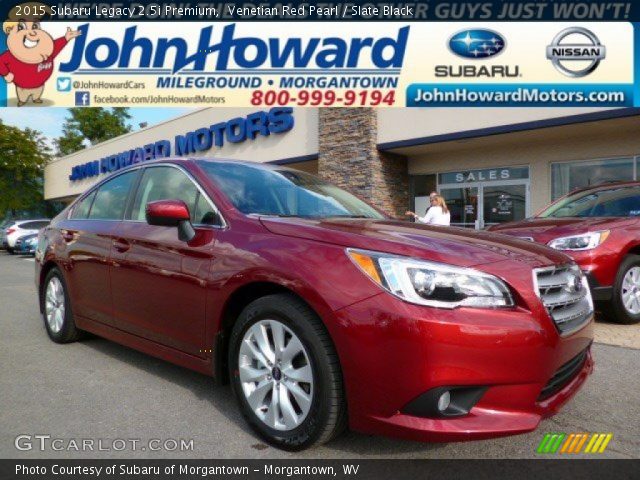 2015 Subaru Legacy 2.5i Premium in Venetian Red Pearl