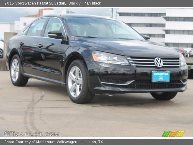 2015 Volkswagen Passat SE Sedan in Black