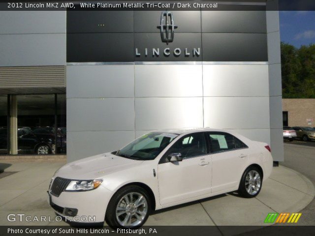 2012 Lincoln MKZ AWD in White Platinum Metallic Tri-Coat
