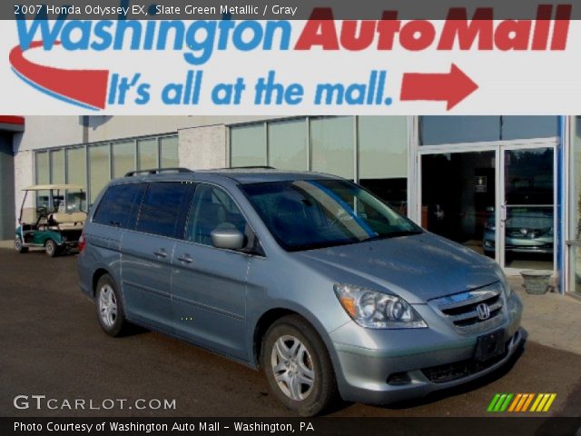2007 Honda Odyssey EX in Slate Green Metallic