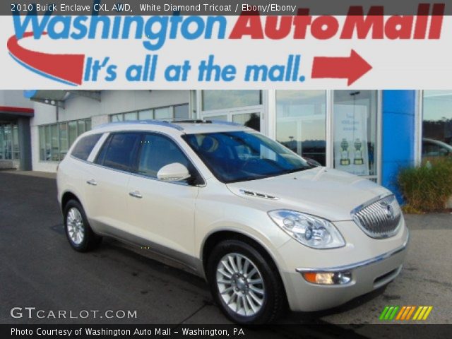2010 Buick Enclave CXL AWD in White Diamond Tricoat