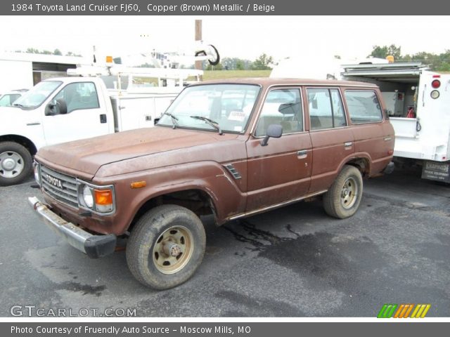 1984 Toyota Land Cruiser FJ60 in Copper (Brown) Metallic