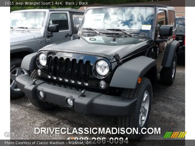 2015 Jeep Wrangler Sport S 4x4 in Black
