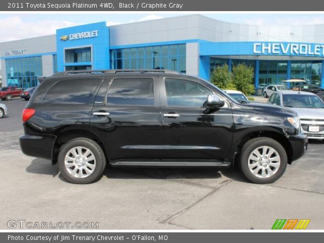 2011 Toyota Sequoia Platinum 4WD in Black