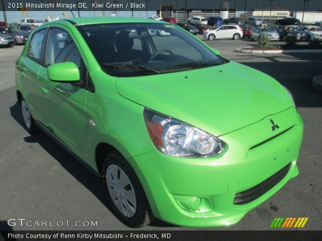 2015 Mitsubishi Mirage DE in Kiwi Green