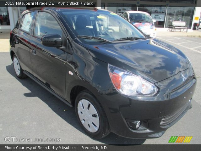 2015 Mitsubishi Mirage DE in Mystic Black