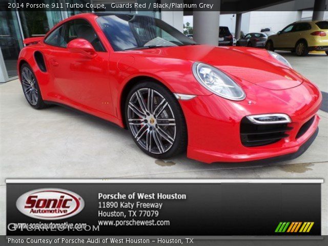 2014 Porsche 911 Turbo Coupe in Guards Red