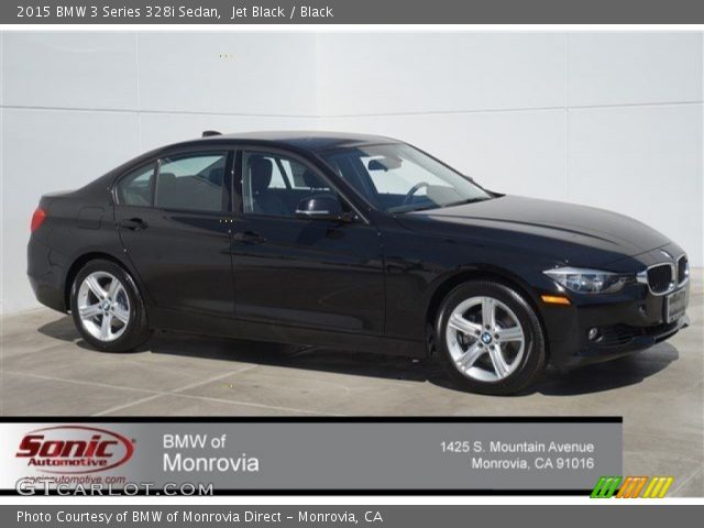 2015 BMW 3 Series 328i Sedan in Jet Black
