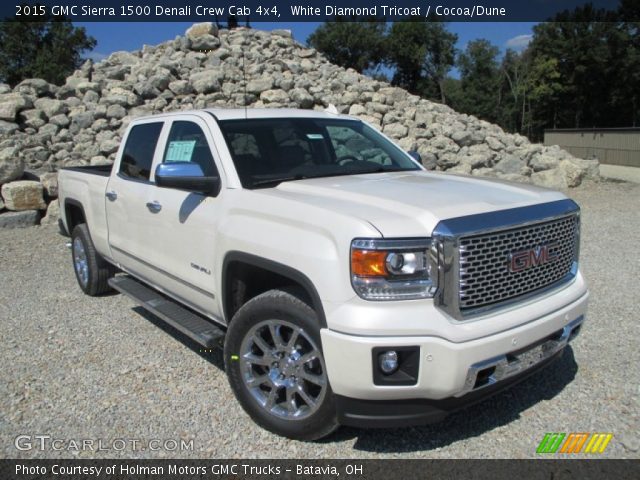 2015 GMC Sierra 1500 Denali Crew Cab 4x4 in White Diamond Tricoat