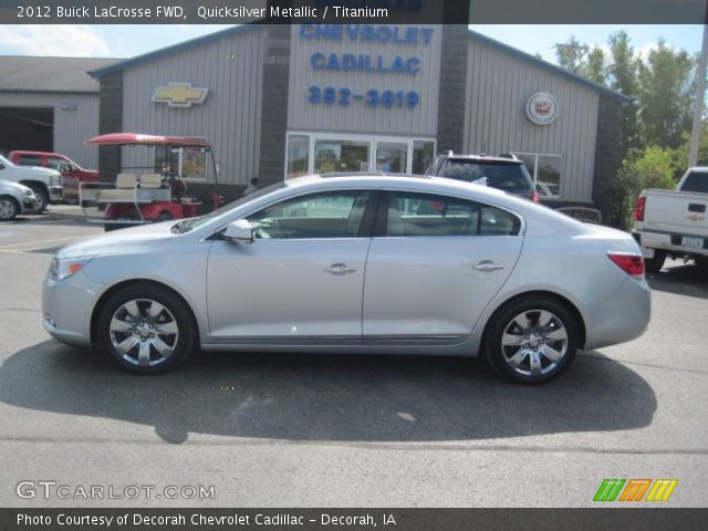 2012 Buick LaCrosse FWD in Quicksilver Metallic
